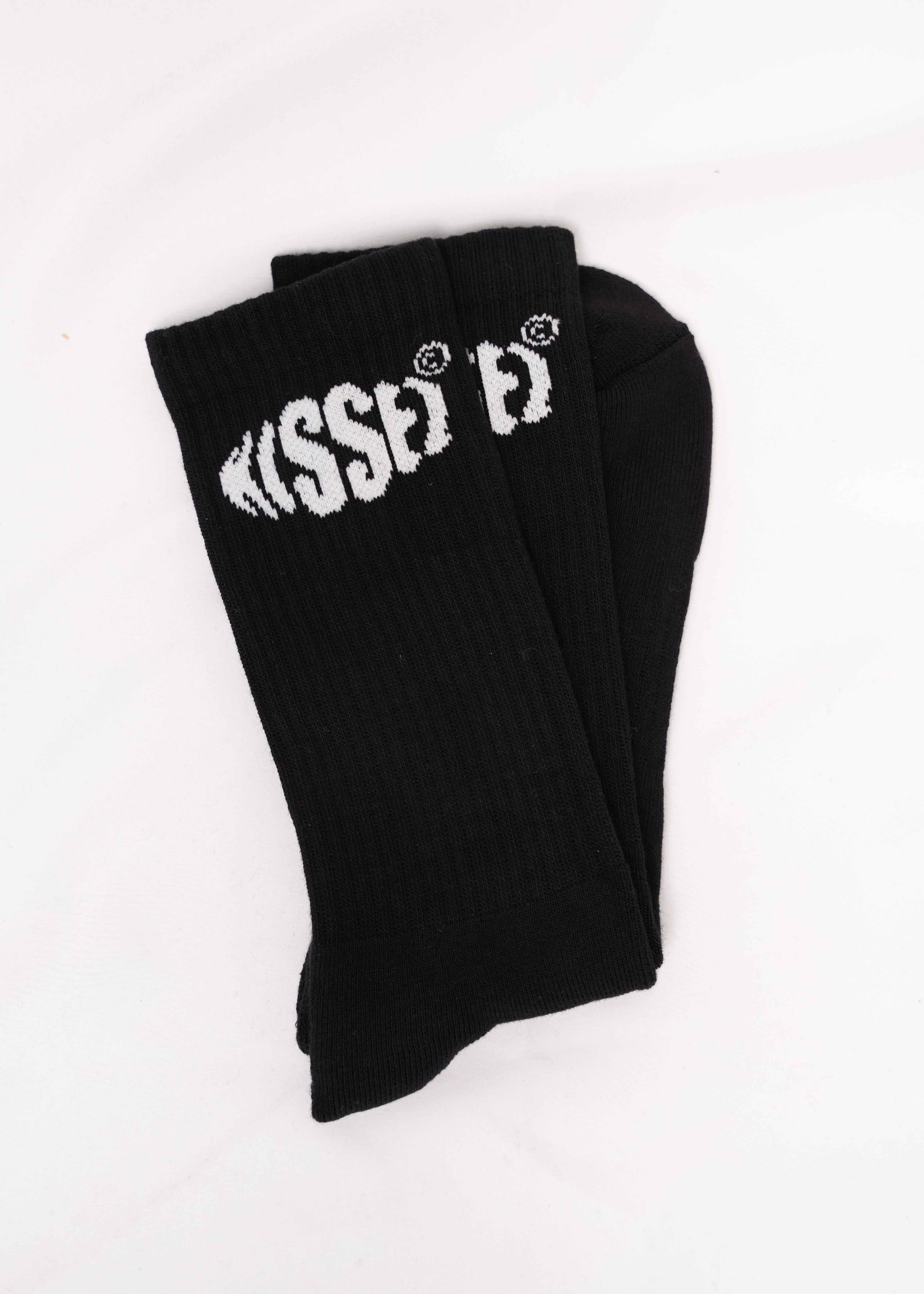 LOGO SOCKS BLACK