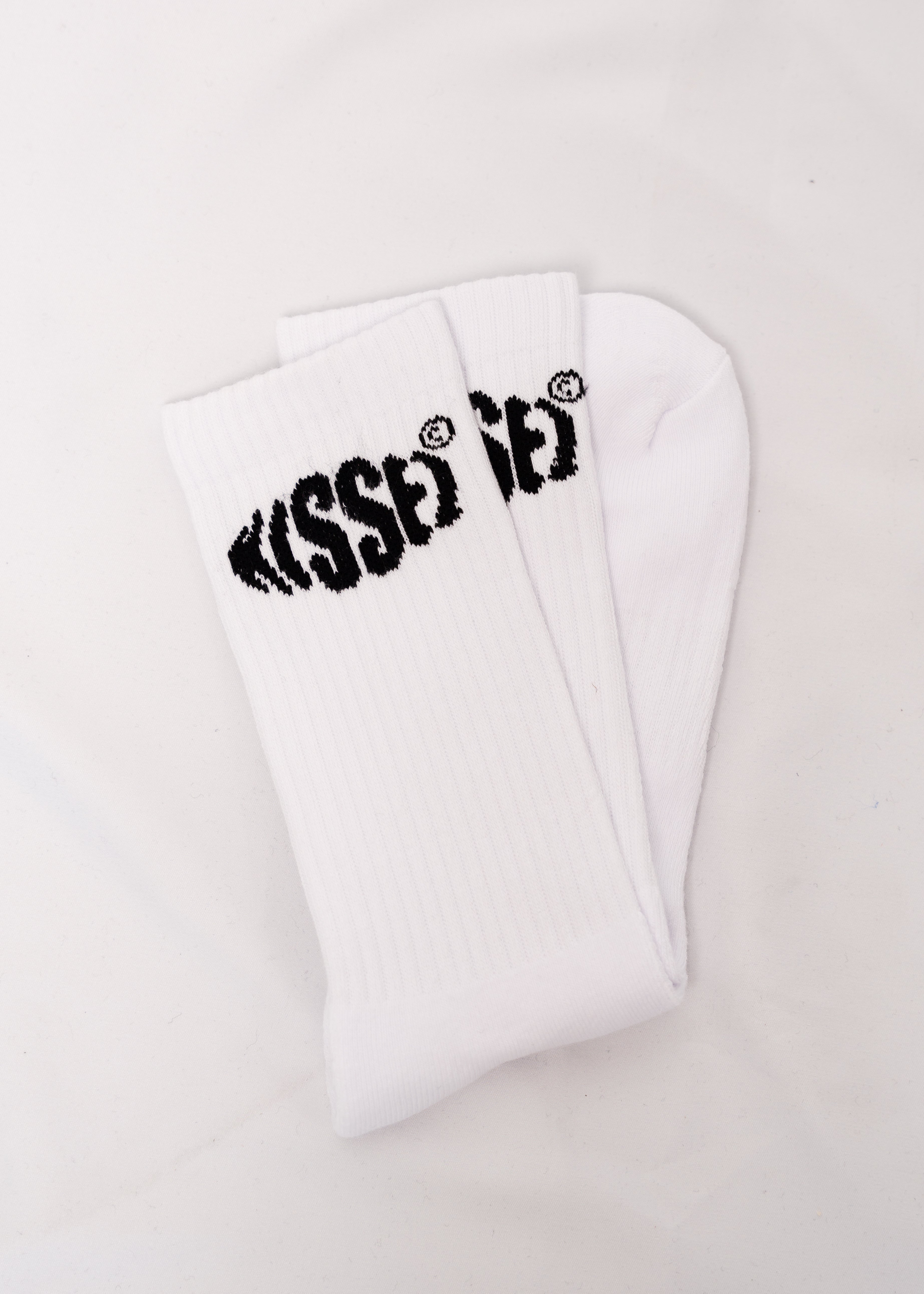 LOGO SOCKS WHITE