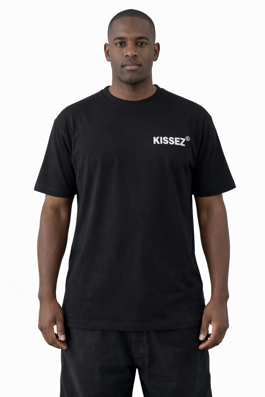 ONLY KISSEZ TEE PINK/BLACK