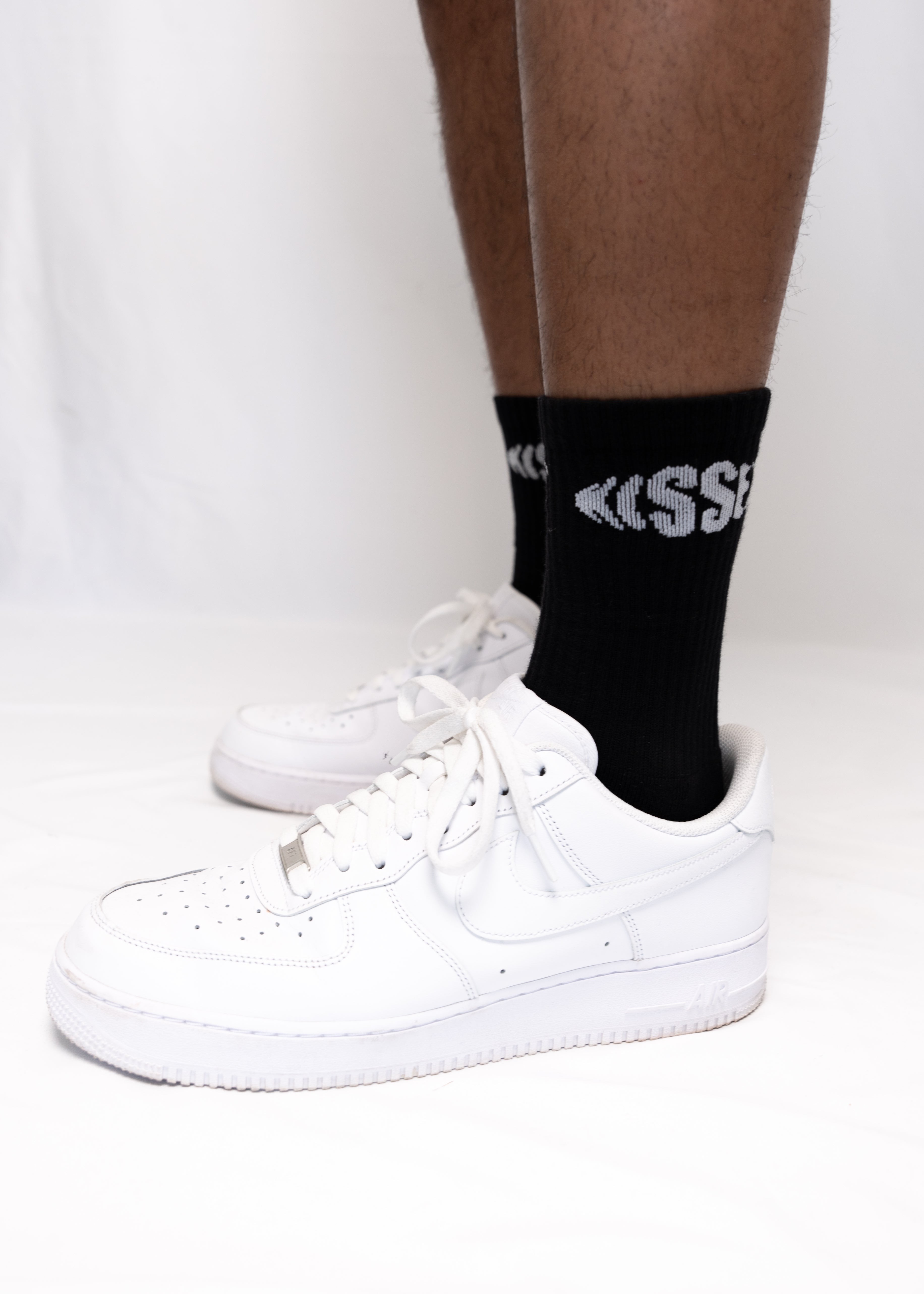 LOGO SOCKS BLACK