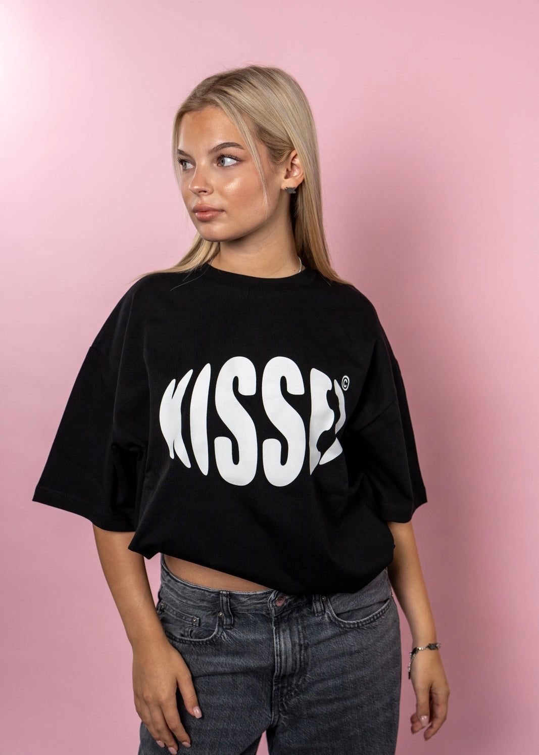 BASIC LOGO TEE BLACK/WHITE