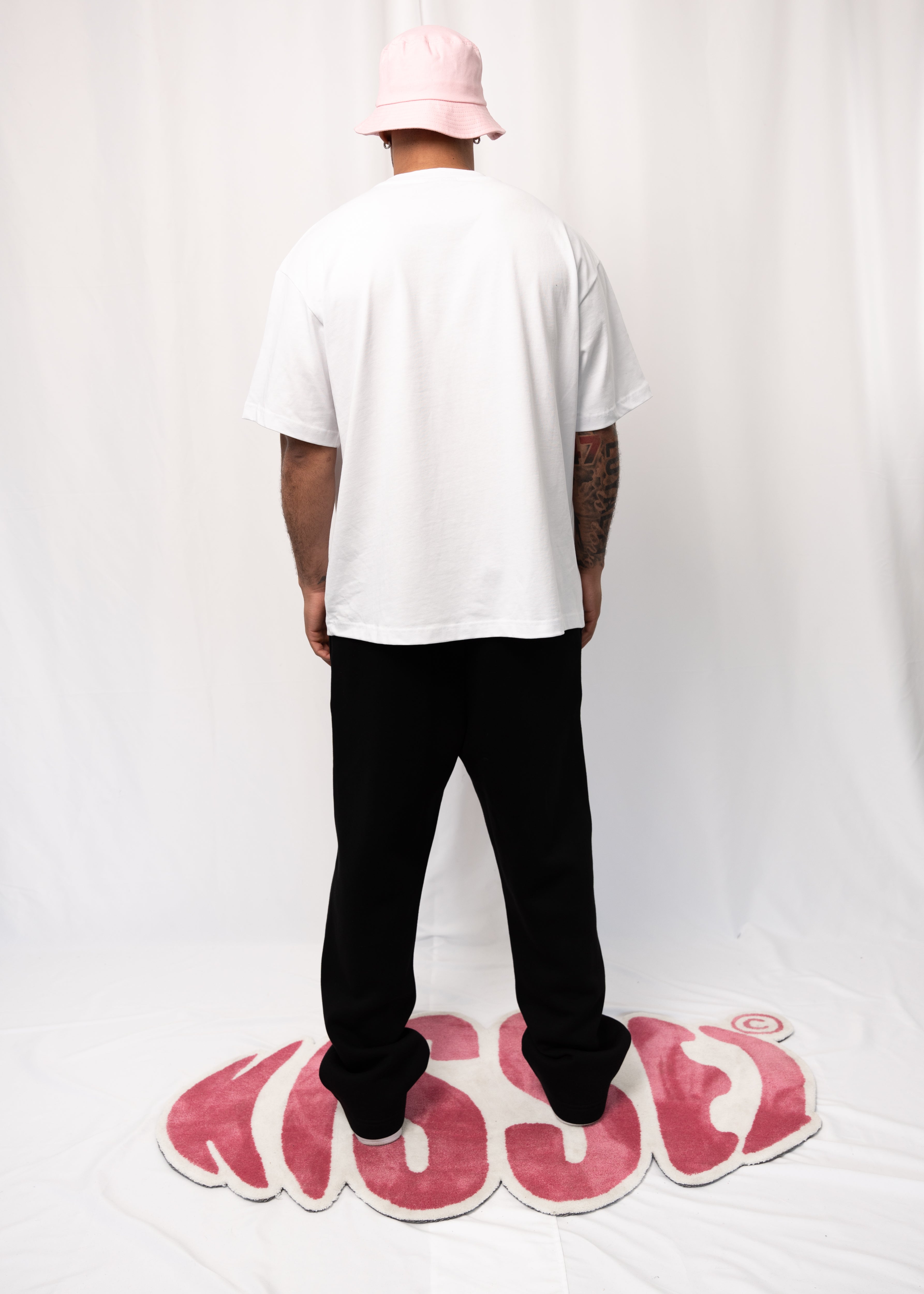 BASIC LOGO TEE BLACK/WHITE