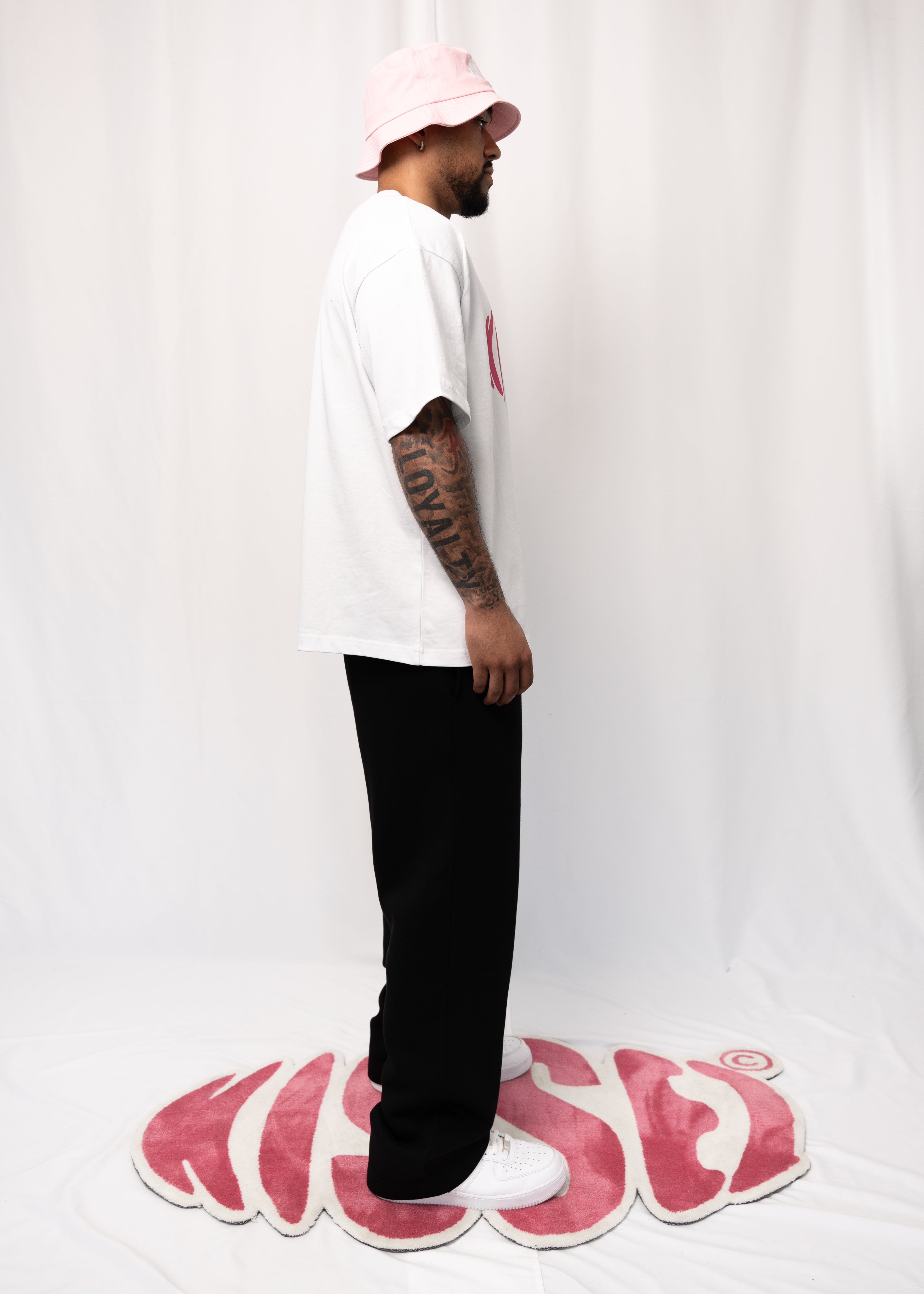 BASIC LOGO TEE BLACK/WHITE